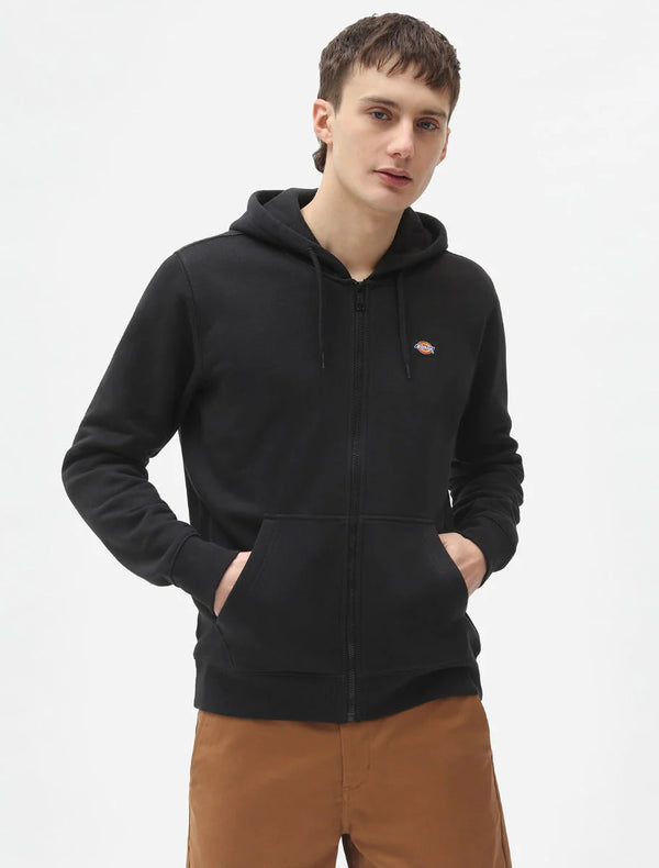 Oakport ZIP Hoodie Black