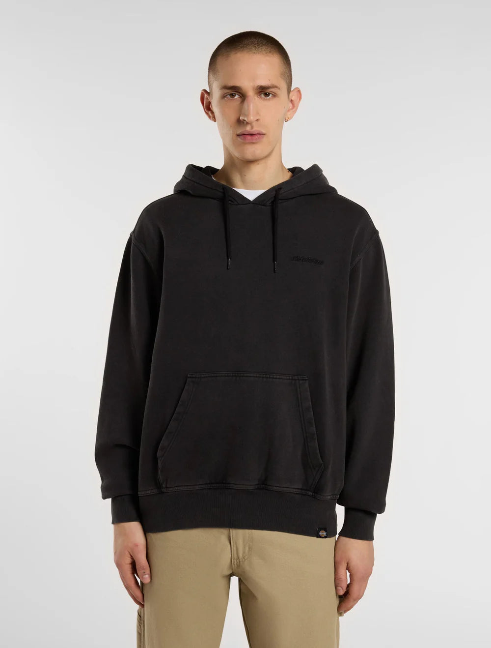 S Shirt Hood Dickies Plentywood Black