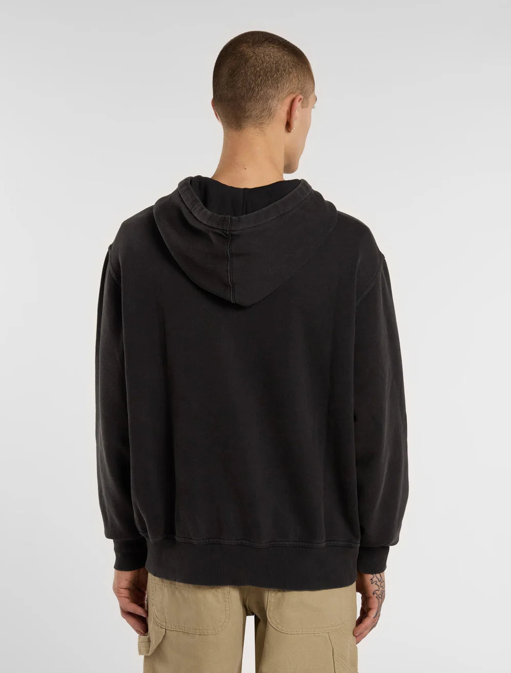 S Shirt Hood Dickies Plentywood Black