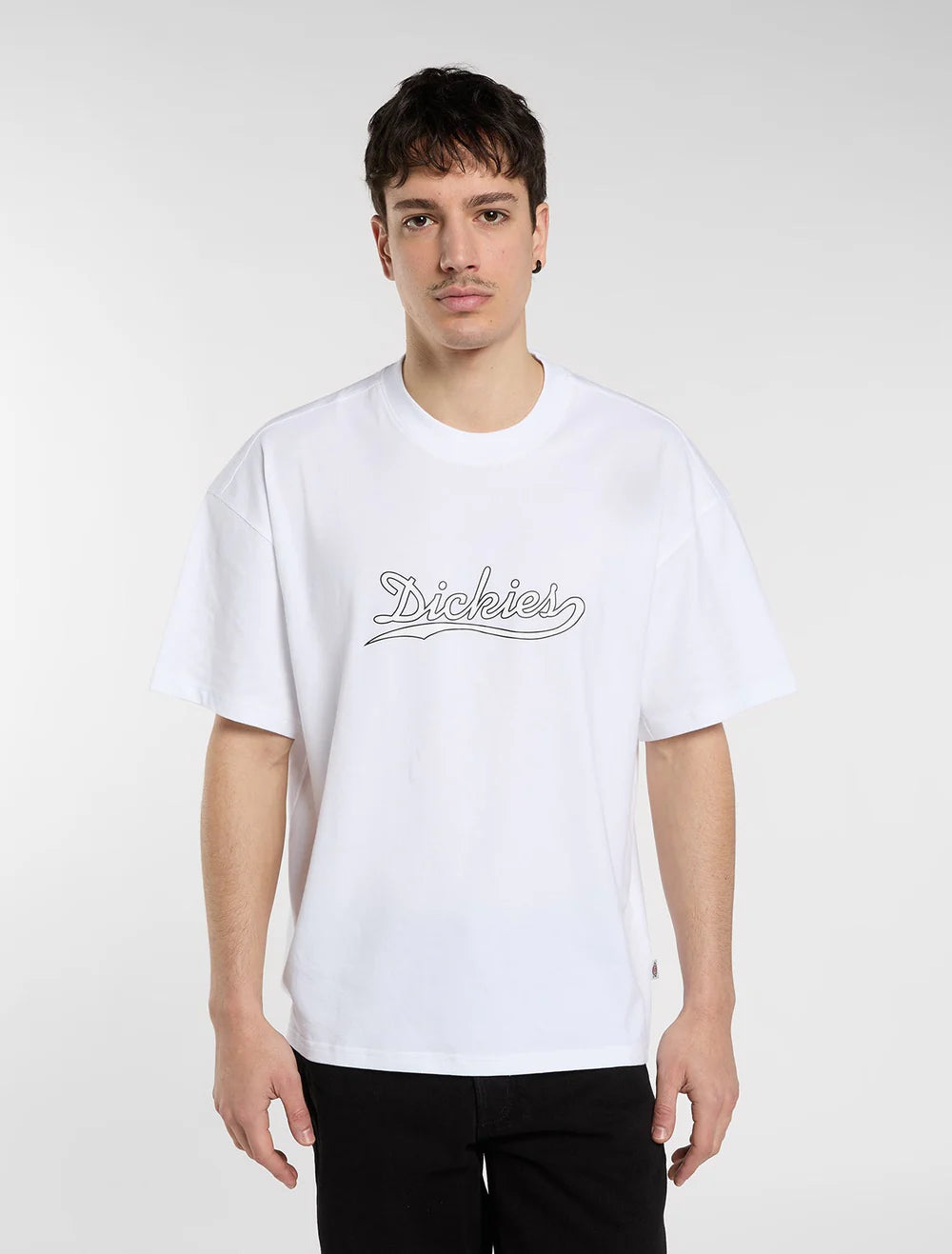 Loose Wave SS TEE White