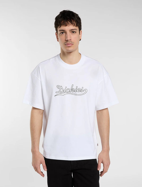 Loose Wave SS TEE White