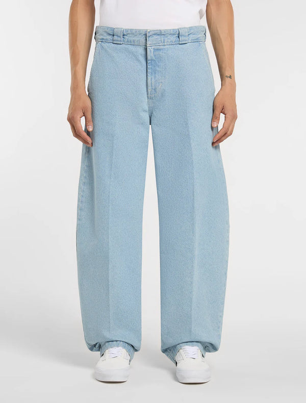877 Barrel LEG Work Jeans Vntg Blue
