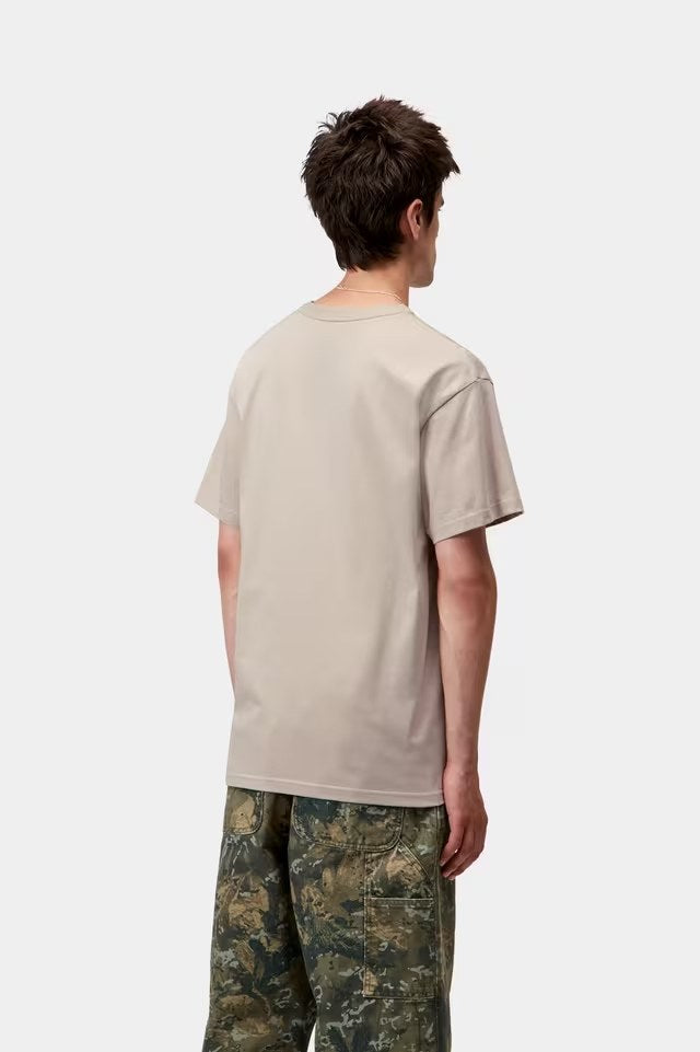 S / S Chase T-Shirt Fleur De Sel / Gold