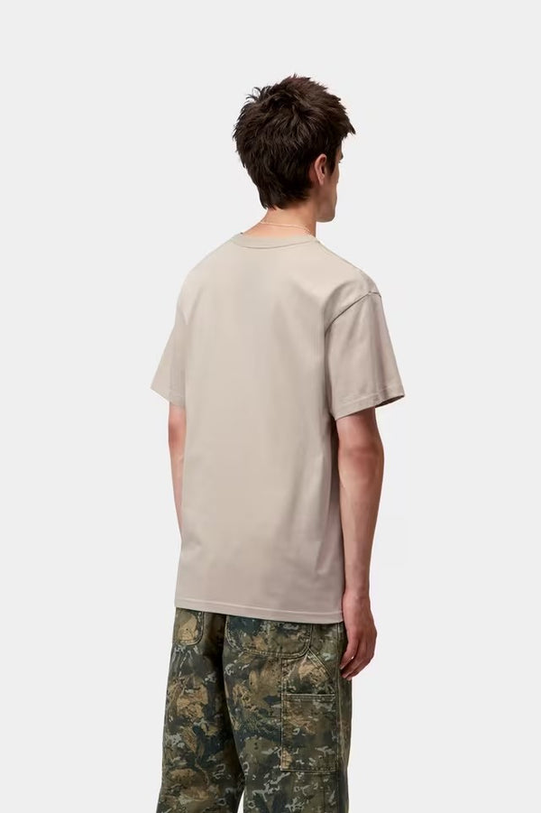S / S Chase T-Shirt Fleur De Sel / Gold