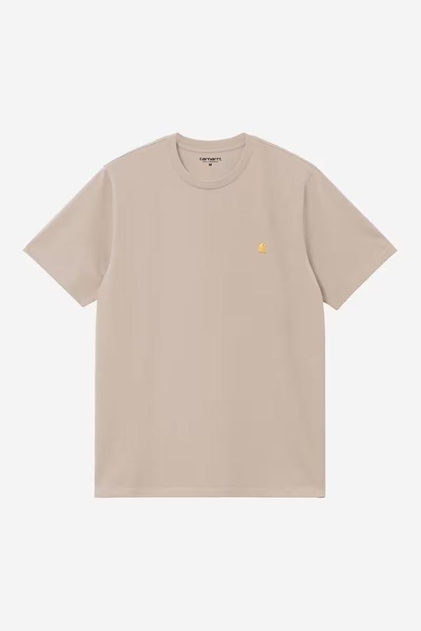 S / S Chase T-Shirt Fleur De Sel / Gold