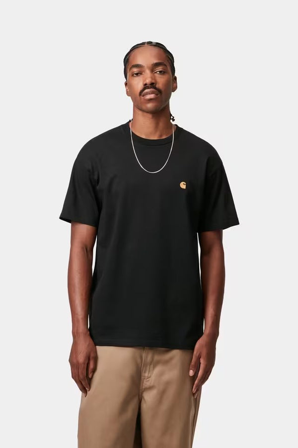 S / S Chase T-Shirt Black / Gold