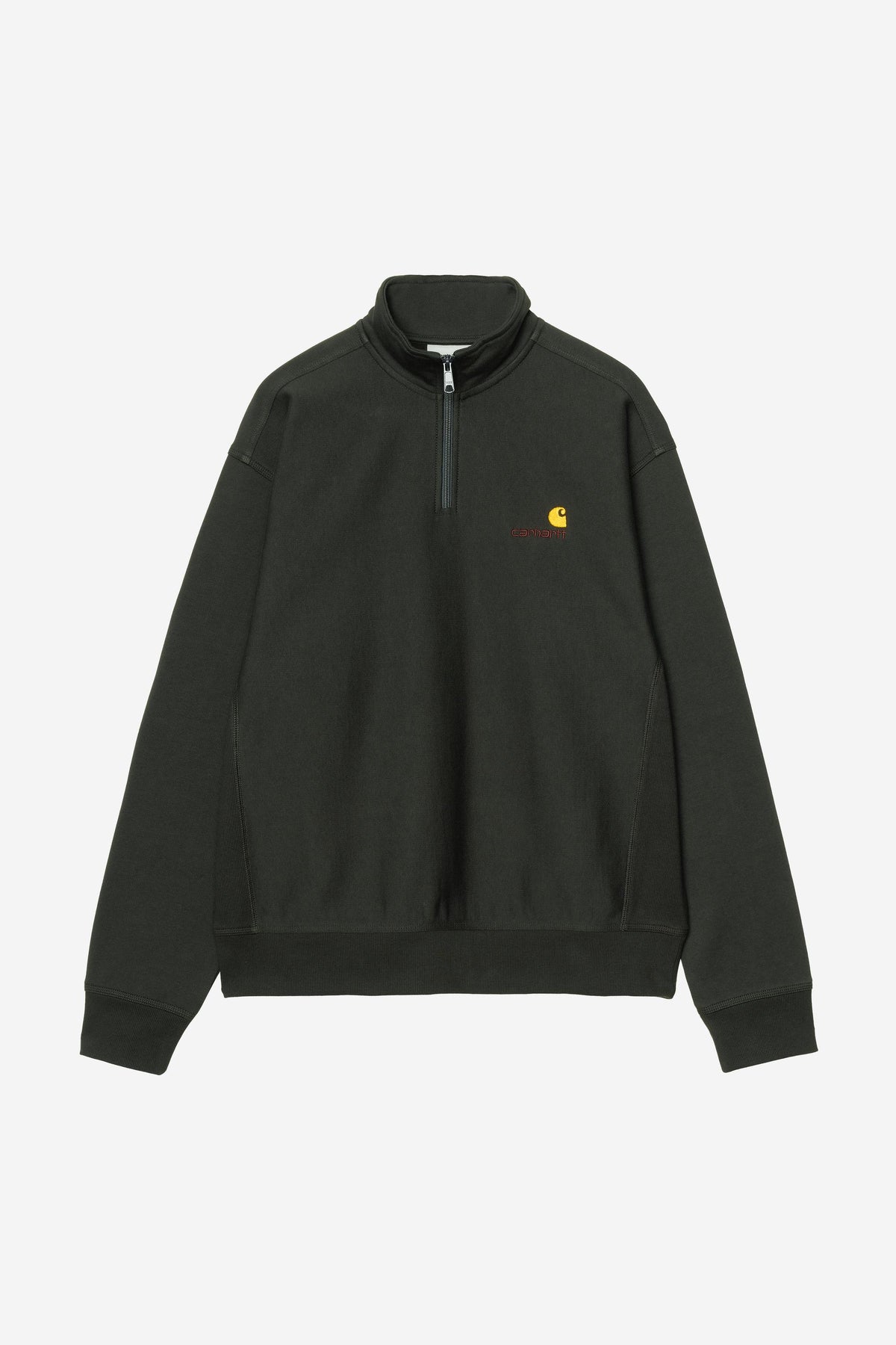CARHARTT WIP Half Zip American Script Sweatshirt