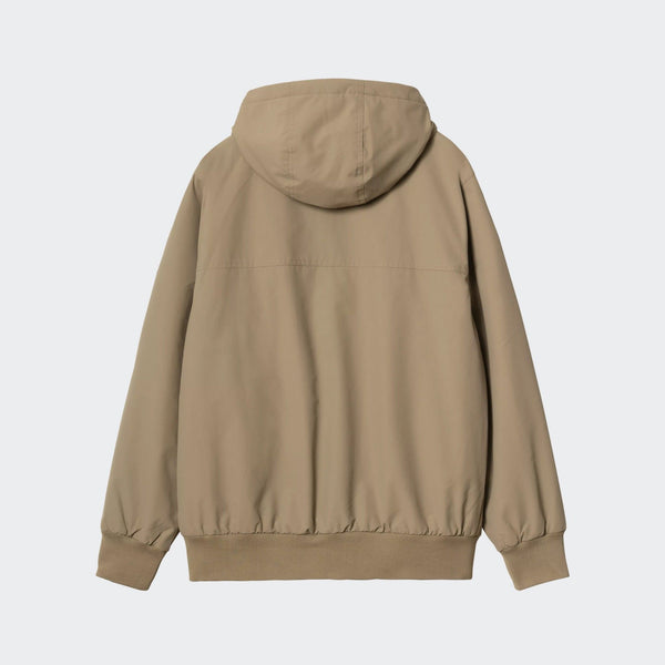 Hooded Sail Jacket Leather / Black