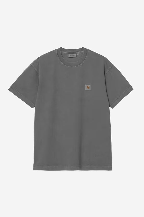 S / S Nelson T-Shirt Black garment dyed