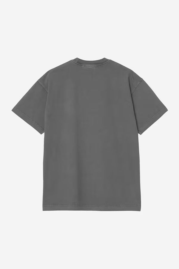 S / S Nelson T-Shirt Black garment dyed