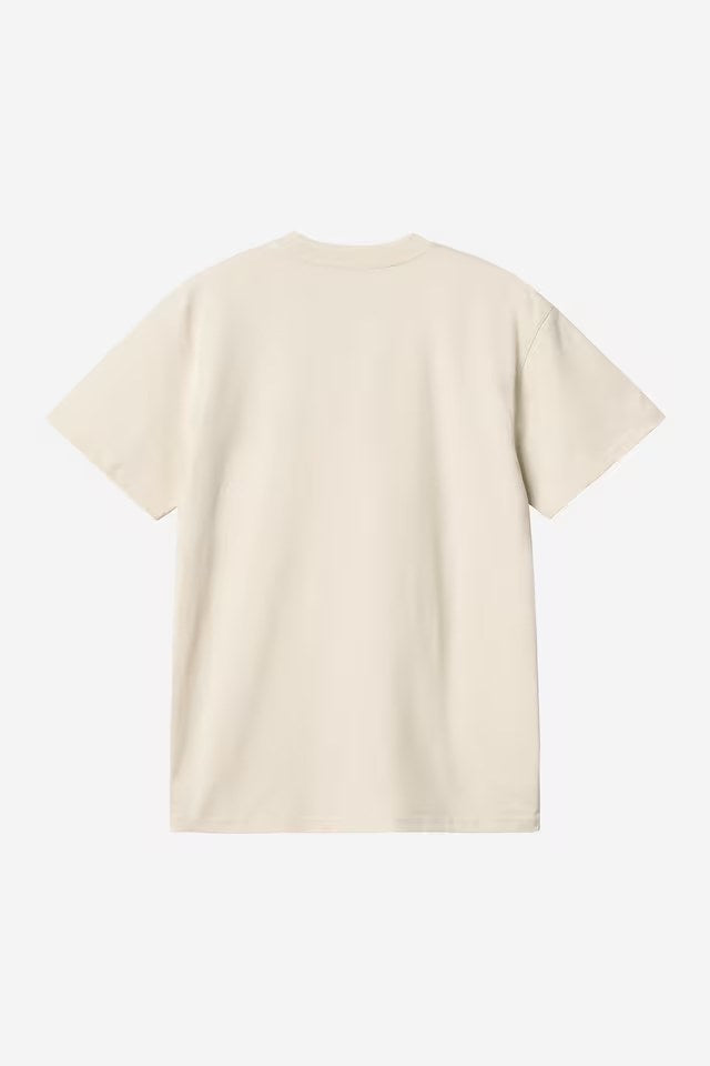 S / S American Script T-Shirt Natural