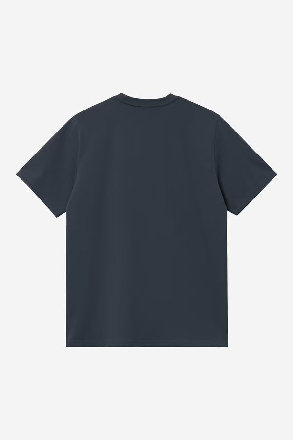S / S American Script T-Shirt Deep Night
