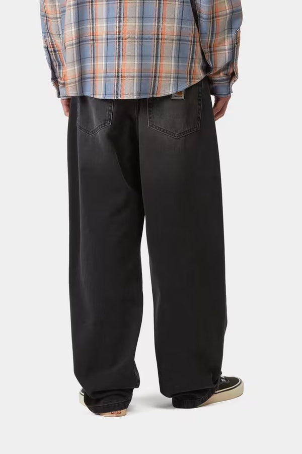 Landon Pant Black worn bleached
