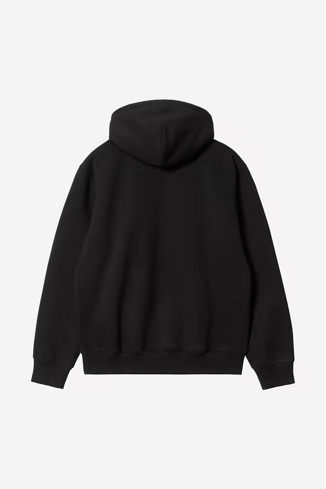 Hooded Carhartt Sweat Black / White