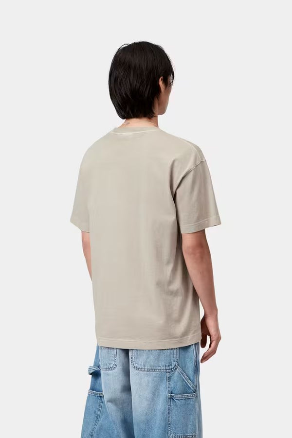 S / S Vista T-Shirt Fleur De Sel garment dyed