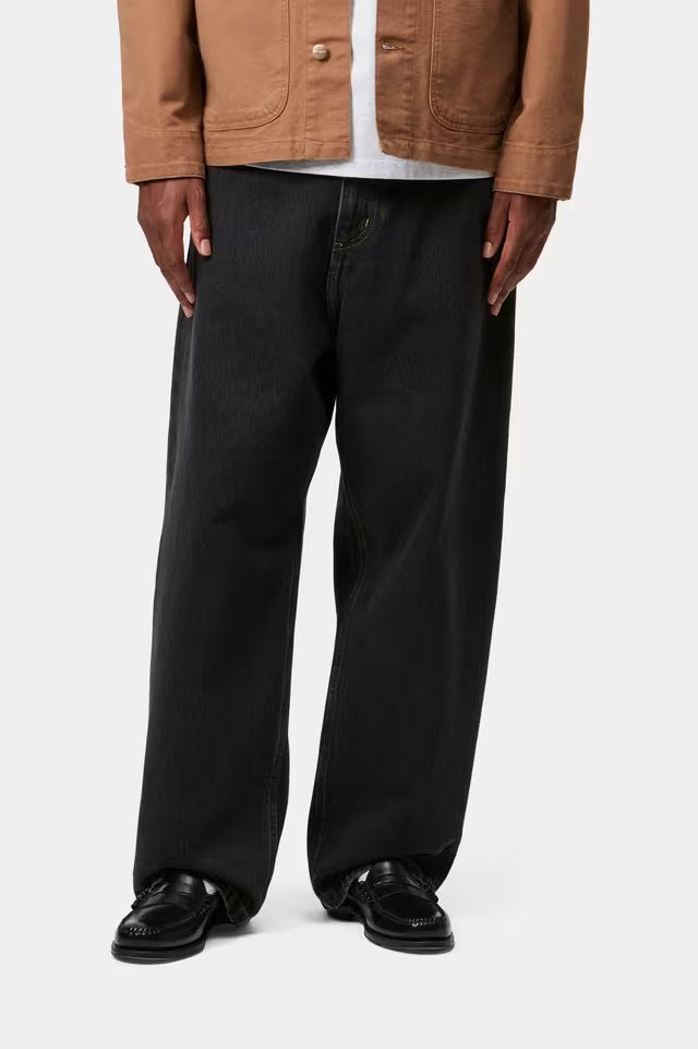 Brandon Pant Black stone washed