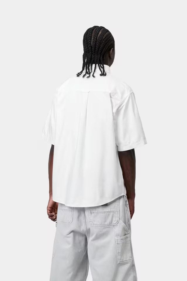 S / S Braxton Shirt White / White