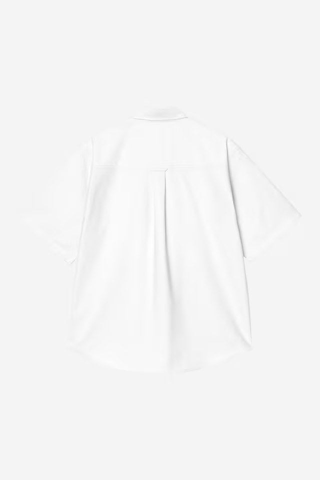 S / S Braxton Shirt White / White