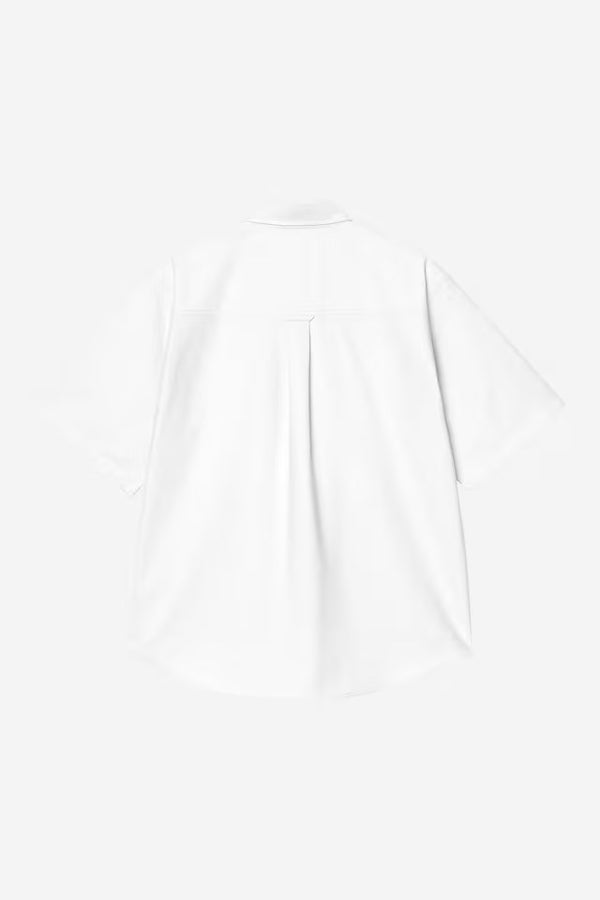 S / S Braxton Shirt White / White