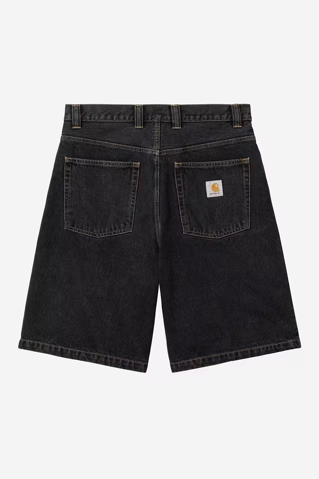 Brandon Short Black stone washed