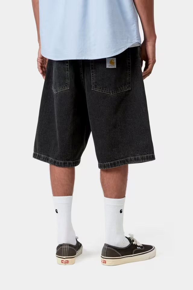 Brandon Short Black stone washed