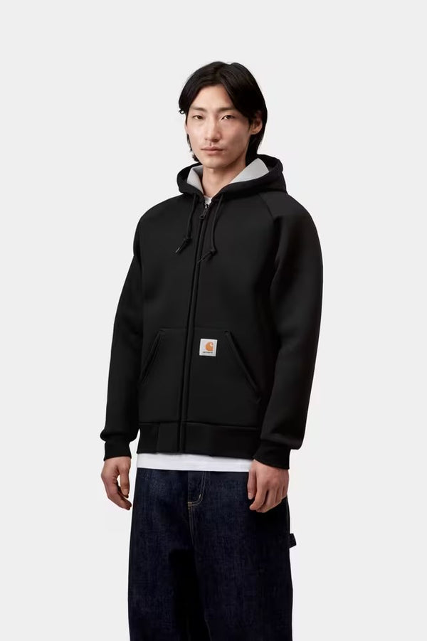 Car-Lux Hooded Jacket Black / Grey