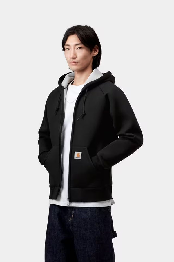 Car-Lux Hooded Jacket Black / Grey