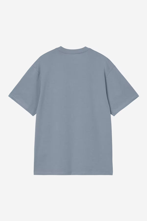 S / S Madison T-Shirt Velvet Blue / White