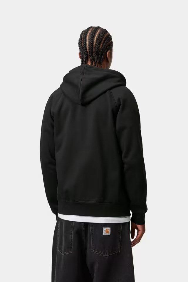 Hooded Chase Jacket Black / Gold