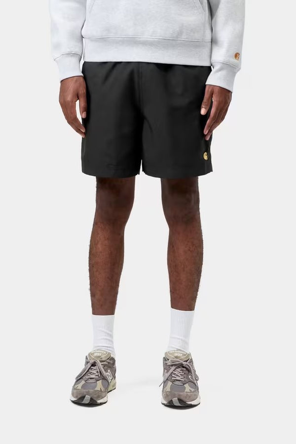 Chase Swim Trunks Black / Gold