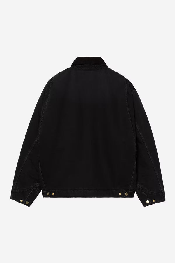 OG Detroit Jacket Black / Black stone canvas
