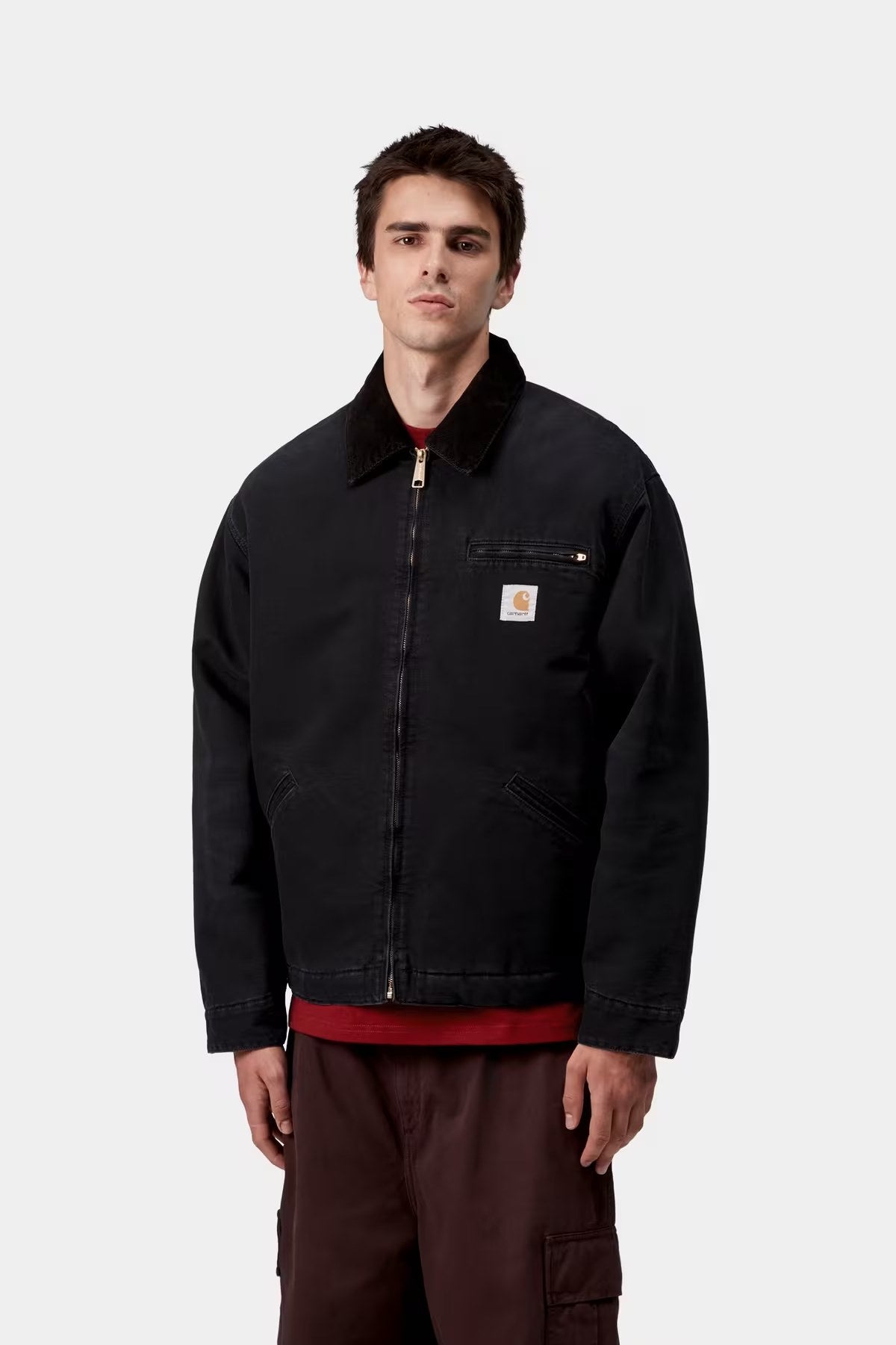 OG Detroit Jacket Black / Black stone canvas