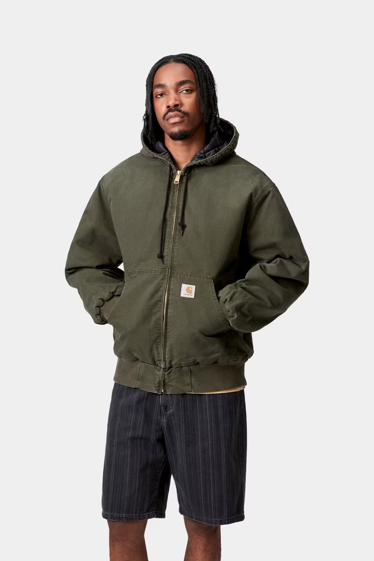 OG Active Jacket Olive stone canvas