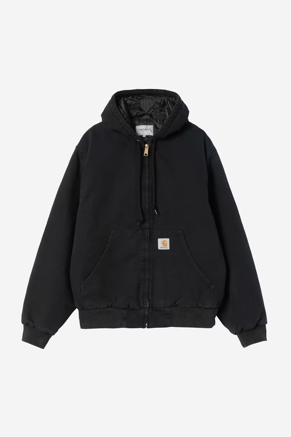 OG Active Jacket Black stone canvas