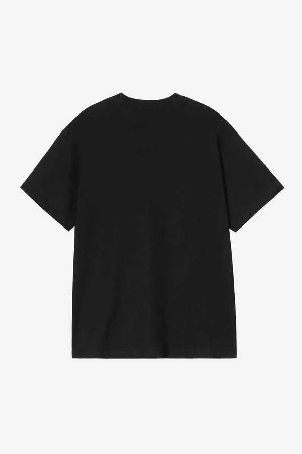 S / S Cloud Script T-Shirt Black