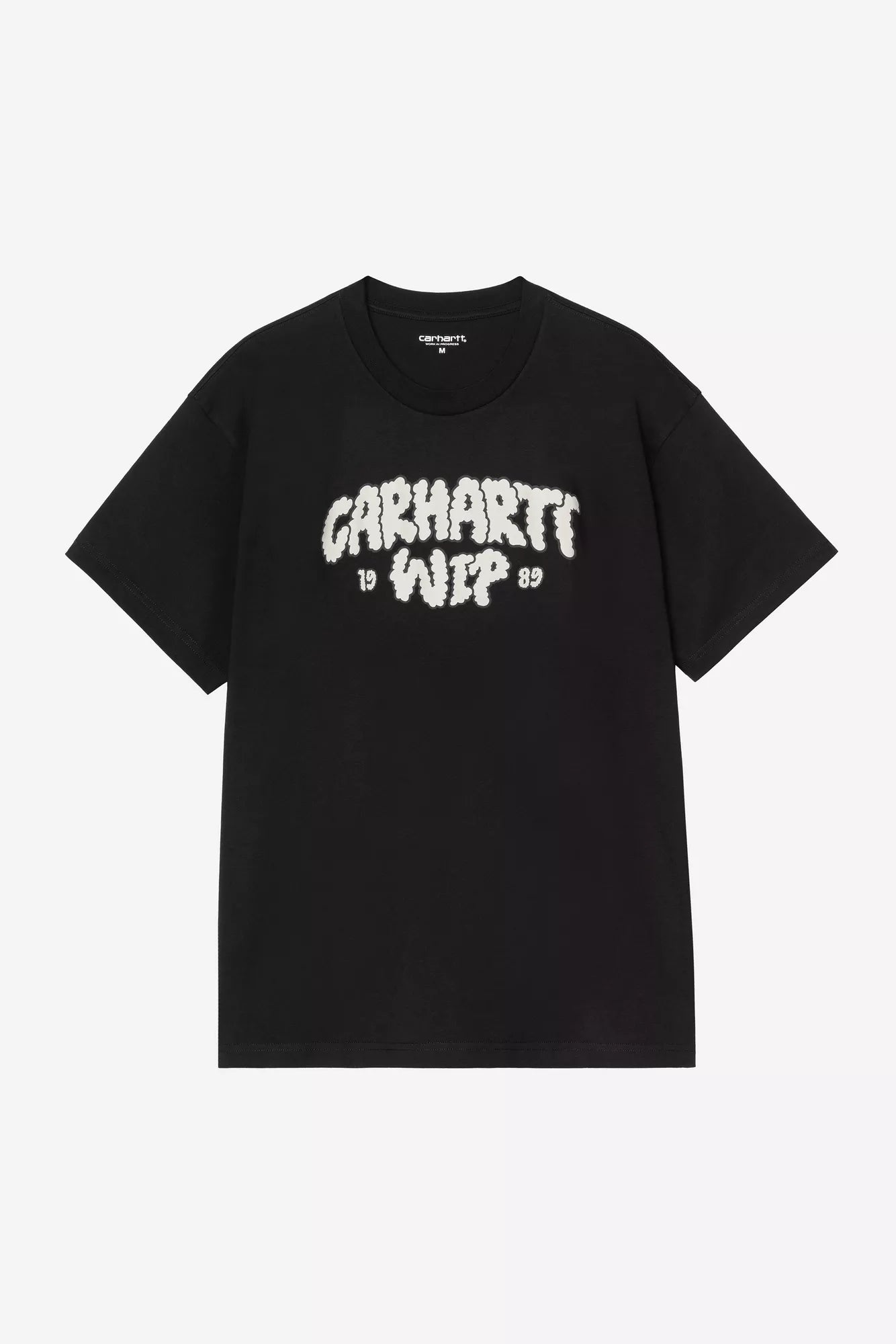S / S Cloud Script T-Shirt Black