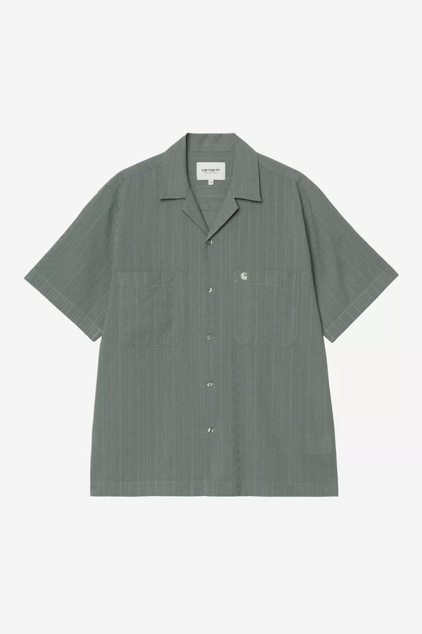 S / S Gareth Shirt Velvet Green