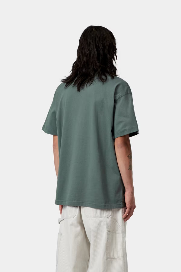 S / S Monogram T-Shirt Velvet Green