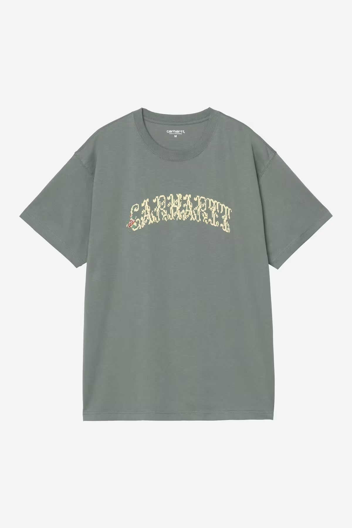 S / S Monogram T-Shirt Velvet Green
