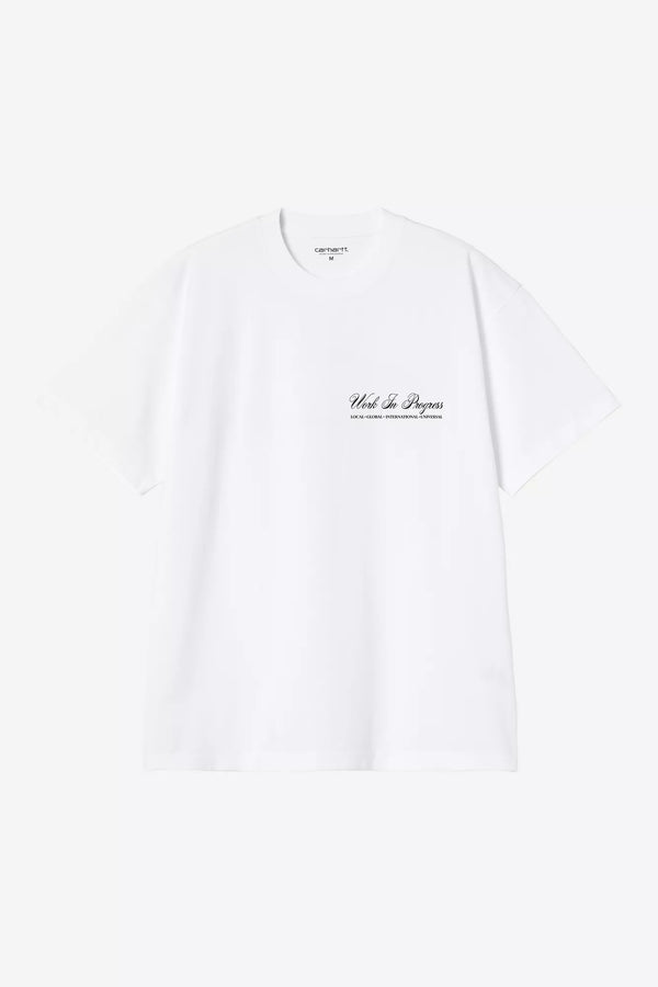 S / S Cloud Heart T-shirt White