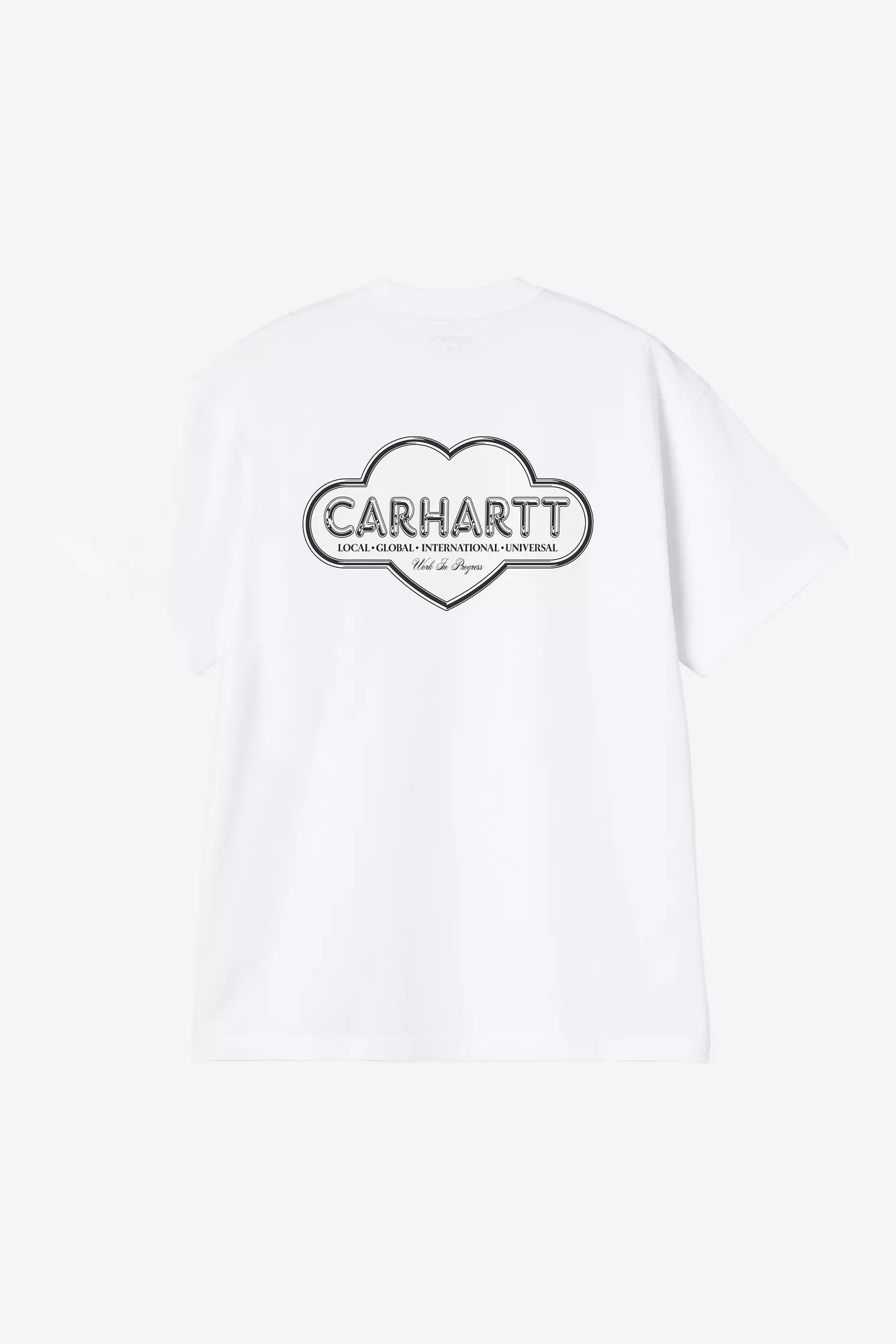 S / S Cloud Heart T-shirt White