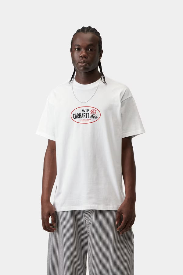 S / S Harlequin BBQ T-Shirt White