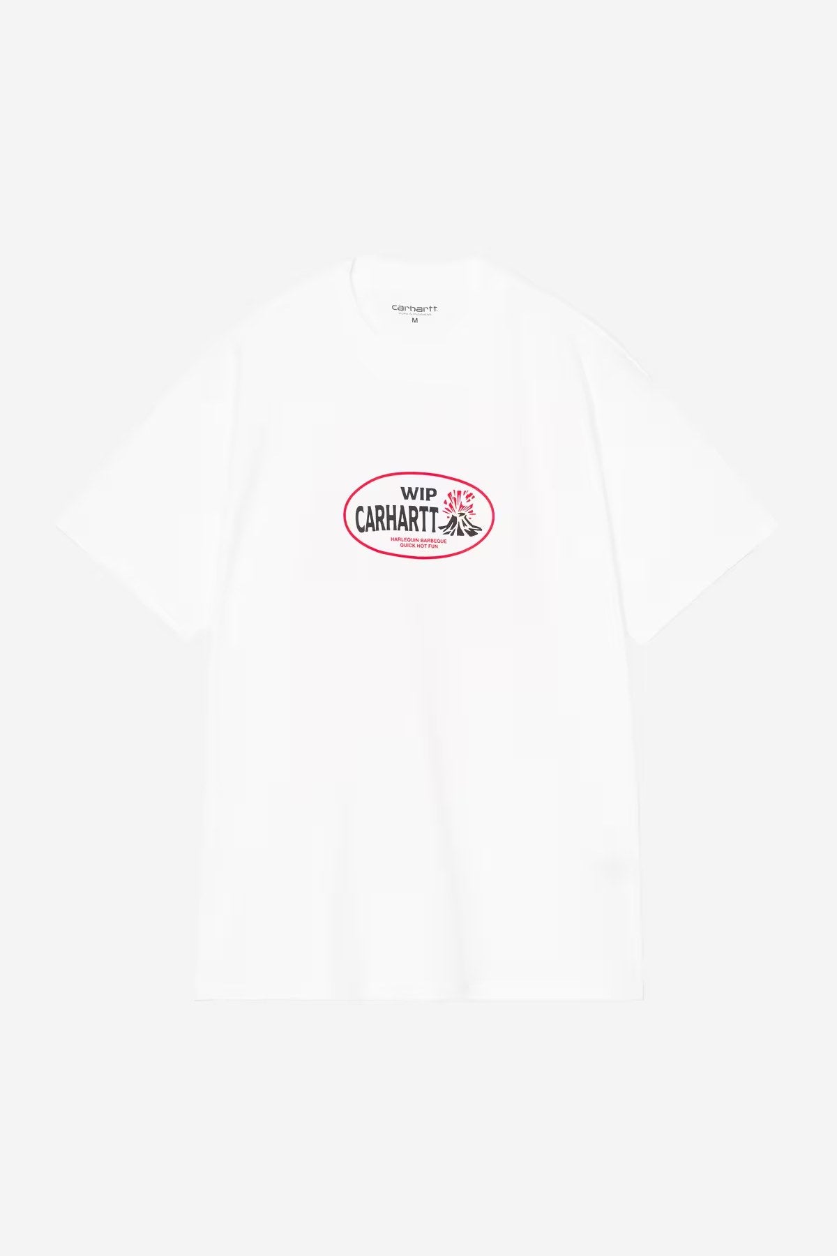 S / S Harlequin BBQ T-Shirt White