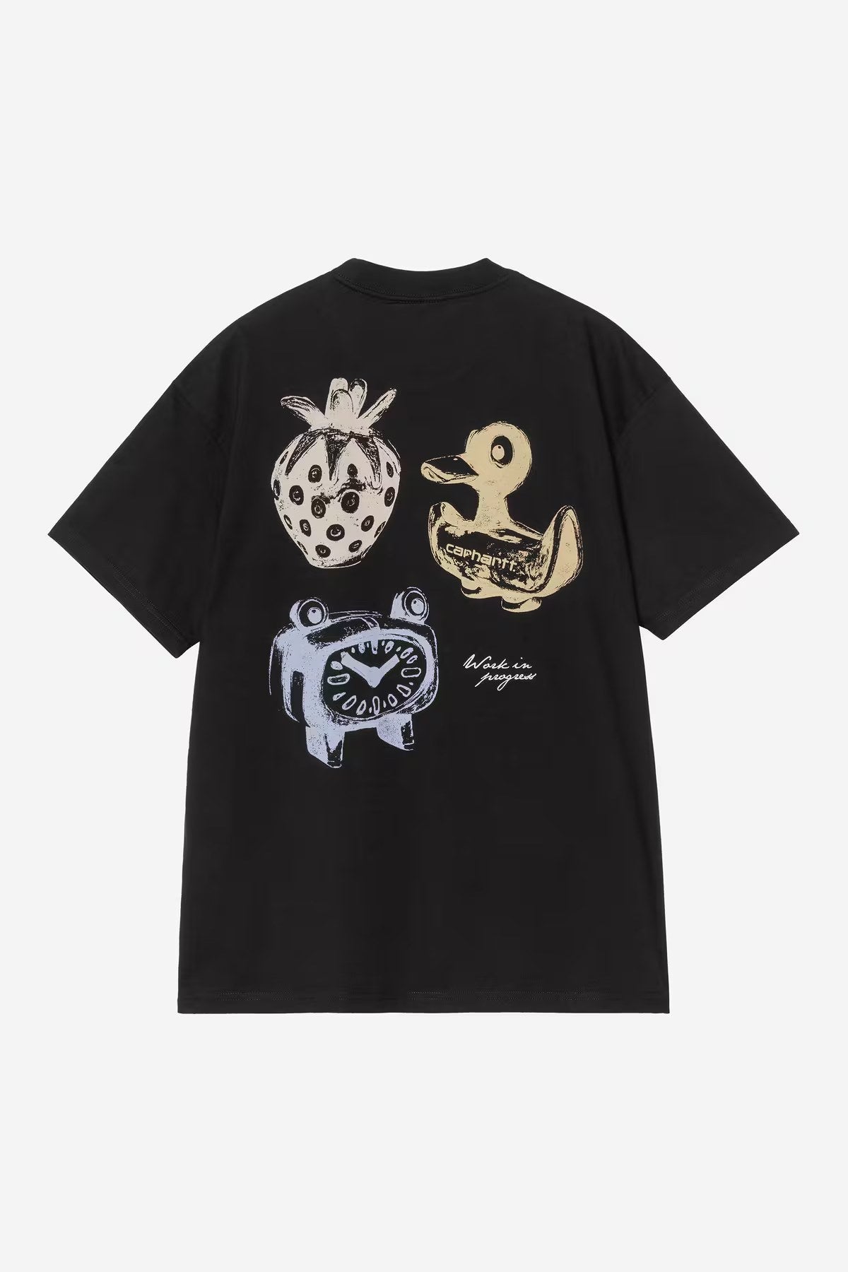 S / S Forma T-Shirt Black heavy stone wash