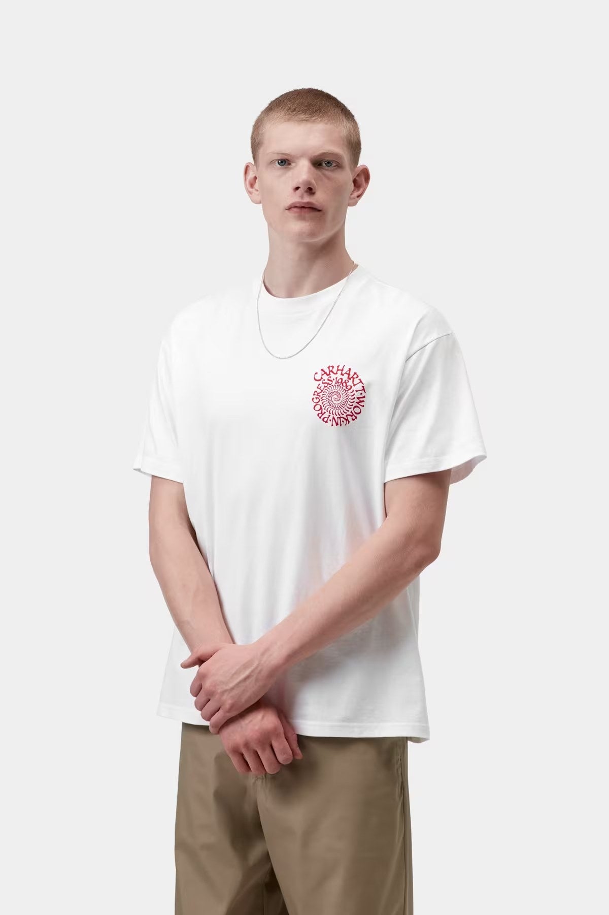 S / S Spirals T-Shirt White