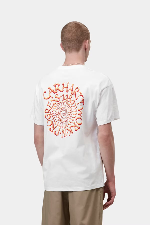 S / S Spirals T-Shirt White