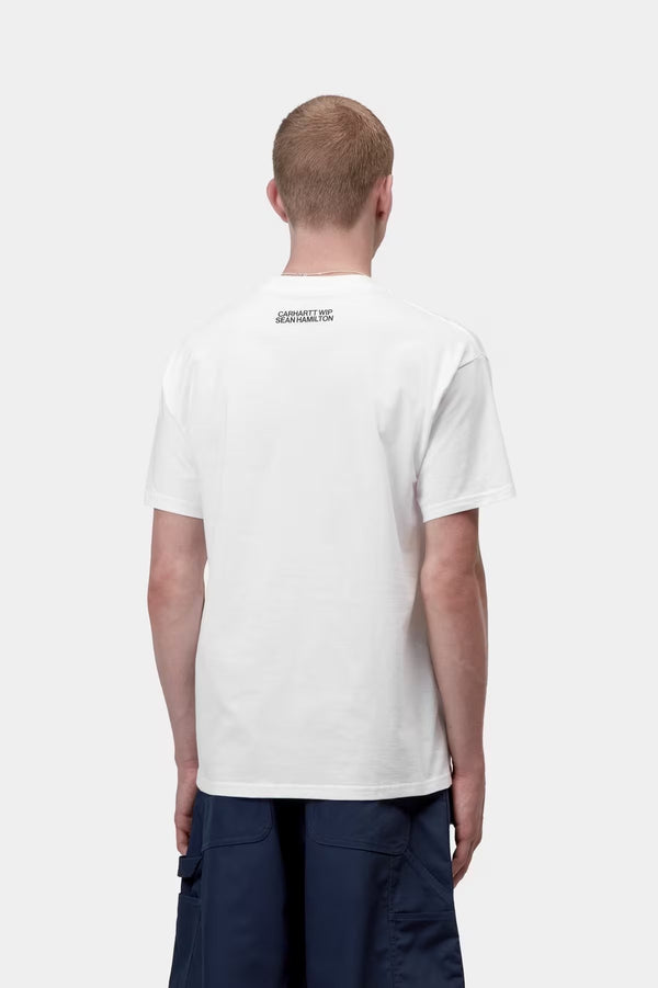 S / S Sean Hamilton 02 T-Shirt White