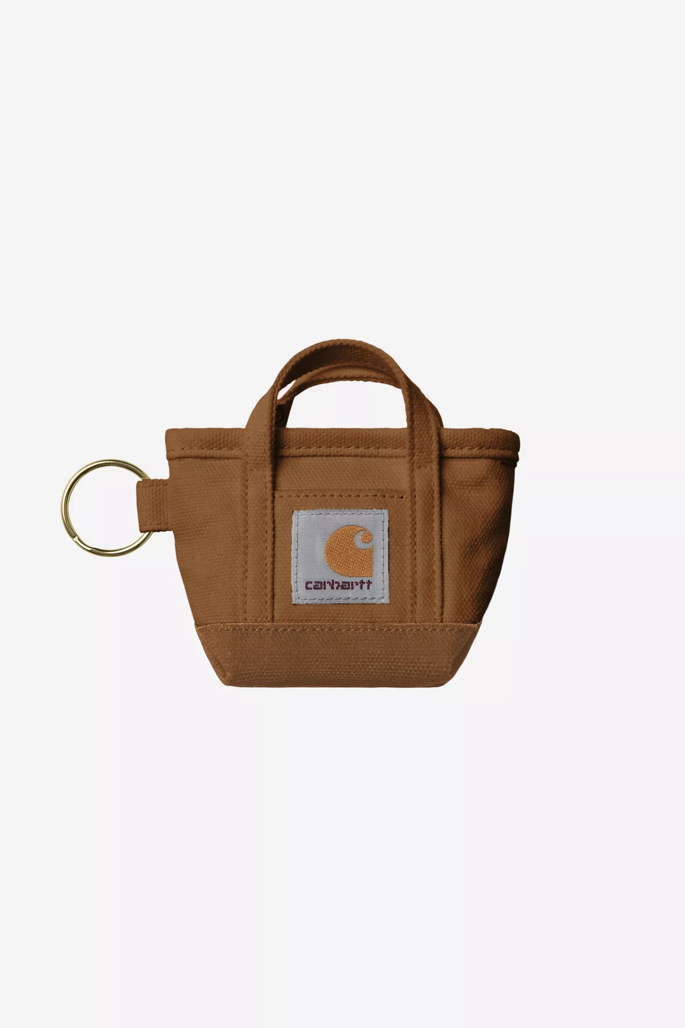 Mini Tote Bag Keychain Hamilton Brown