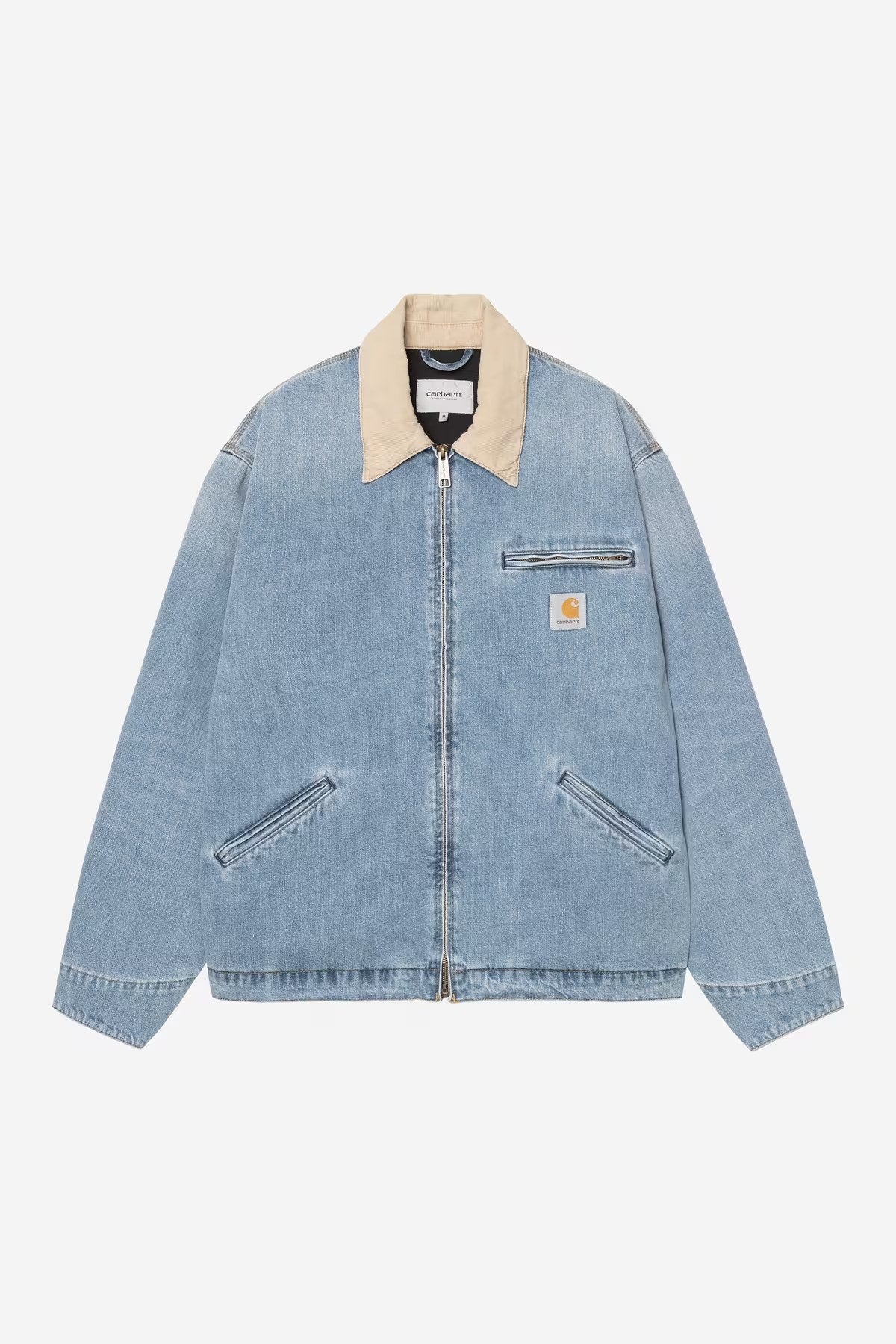 OG Detroit Jacket Blue / Dusty H Brown burst washed