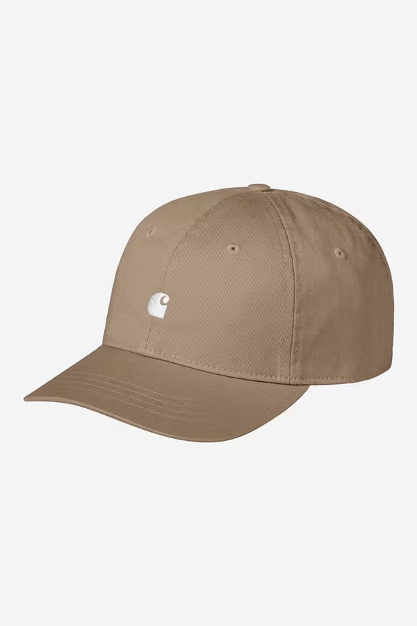 Madison Logo Cap Leather / White